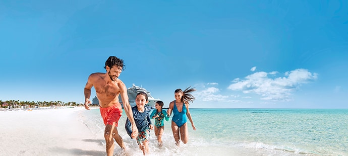 Férias de verão, família reunida, praia, calor | MSC Cruzeiros Férias de verão, família reunida, praia, calor | MSC Cruzeiros