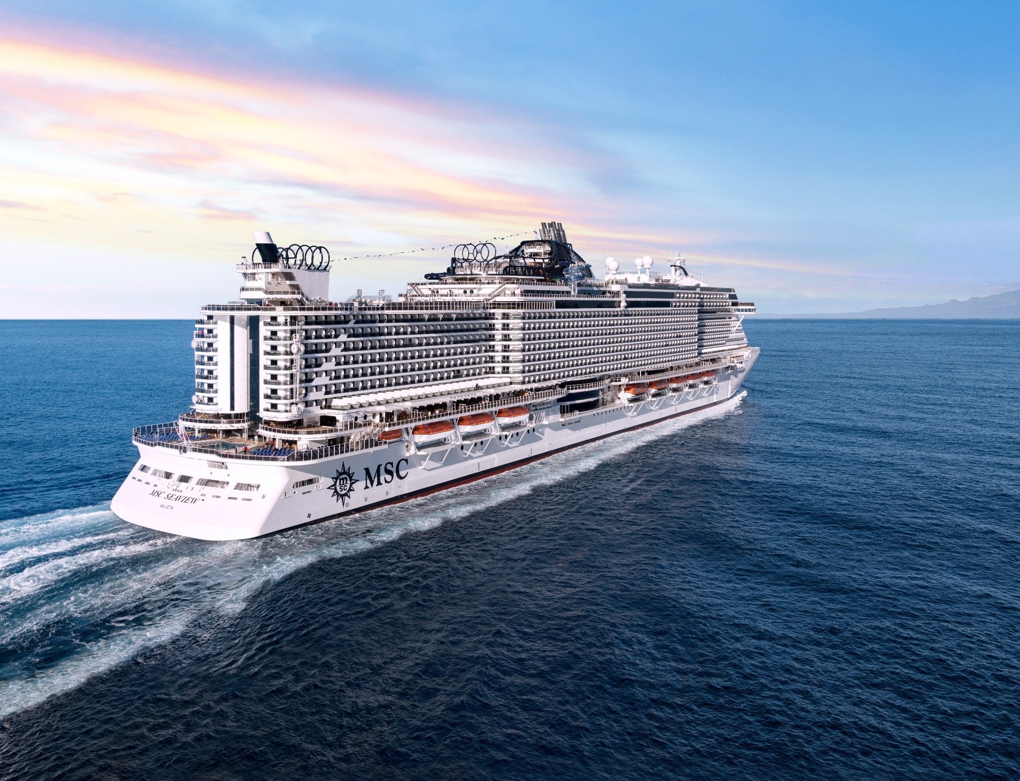 MSC Seaview em alto mar | MSC Cruzeiros MSC Seaview em alto mar | MSC Cruzeiros