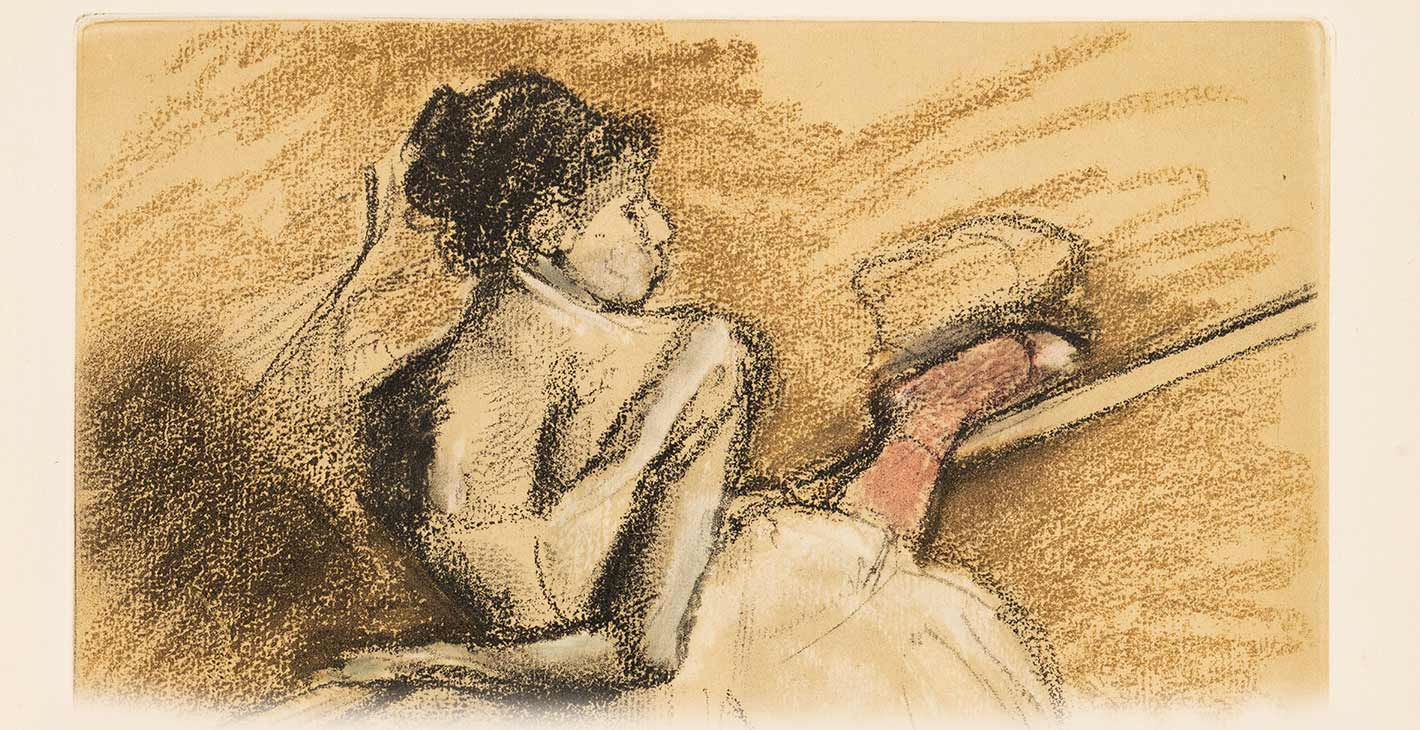 Edgar Degas’ Original Danse Dessin Drawings 