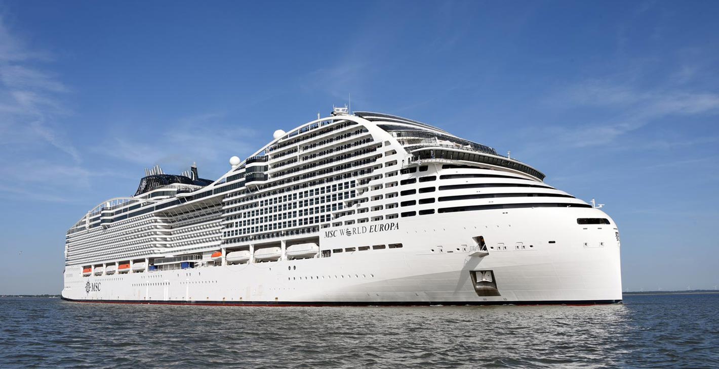 MSC World Europa sea trials | MSC Cruises