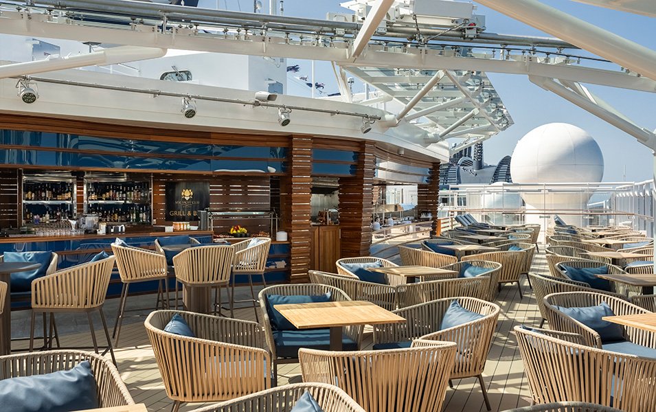 MSC Yacht Club Grill & Bar;, MSC Euribia | MSC Cruises MSC Yacht Club Grill & Bar;, MSC Euribia | MSC Cruises