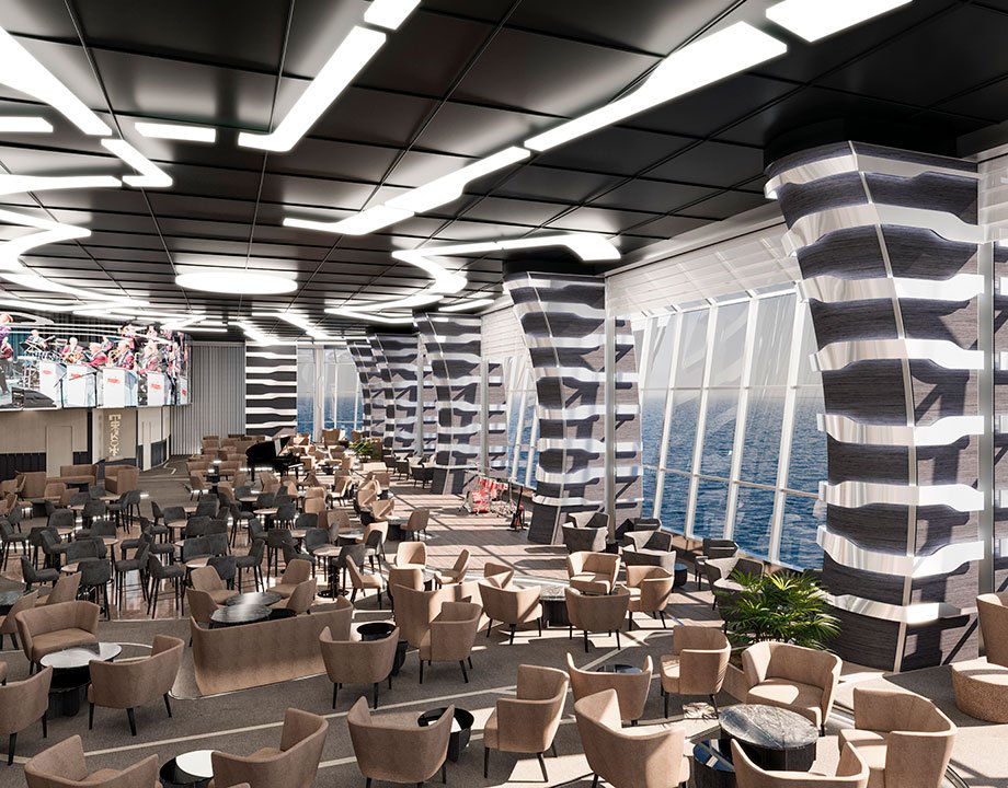 Carousel Lounge, MSC Euribia | MSC Cruises Carousel Lounge, MSC Euribia | MSC Cruises