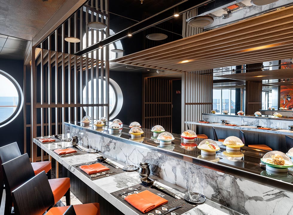Kaito suchi bar| MSC Seashore Kaito suchi bar| MSC Seashore