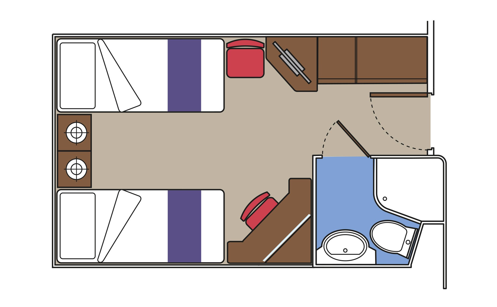 MSC Sinfonia Cabin: Interior 05 2d MSC Sinfonia Cabin: Interior 05 2d
