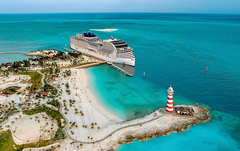 World America, Ocean Cay | MSC Cruises América do Mundo, Ocean Cay | MSC Cruzeiros