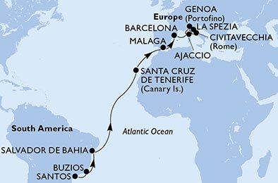 Espanha, França, Itália