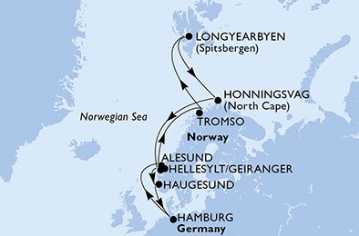 Alemanha, Noruega, Ilhas Svalbard e Jan Mayen