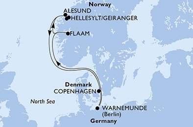 Alemanha, Noruega, Dinamarca
