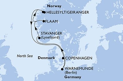 Dinamarca, Alemanha, Noruega