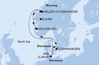 Alemanha, Dinamarca, Noruega