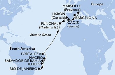 França, Espanha, Portugal