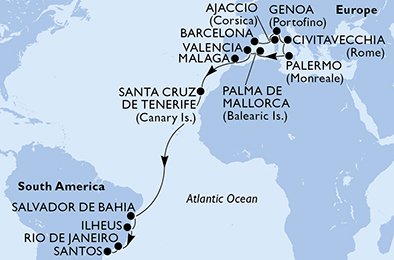 Espanha, França, Itália