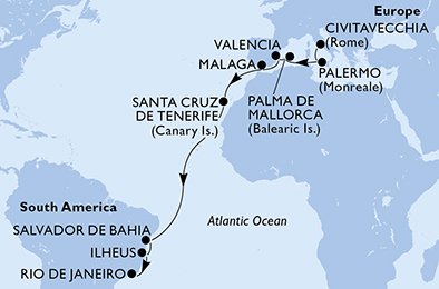 Itália, Espanha