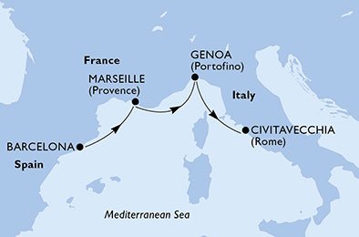 Espanha, França, Itália