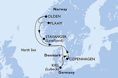 Dinamarca, Noruega, Alemanha
