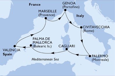 Espanha, França, Itália