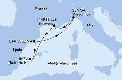 Itália, França, Espanha