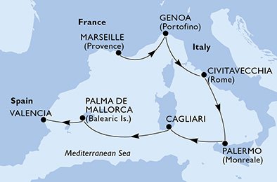 Espanha, França, Itália
