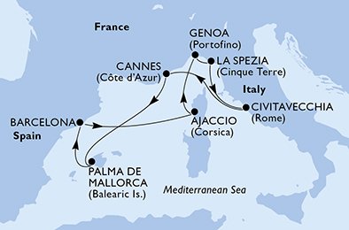 Itália, França, Espanha