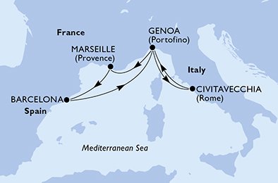 Itália, França, Espanha